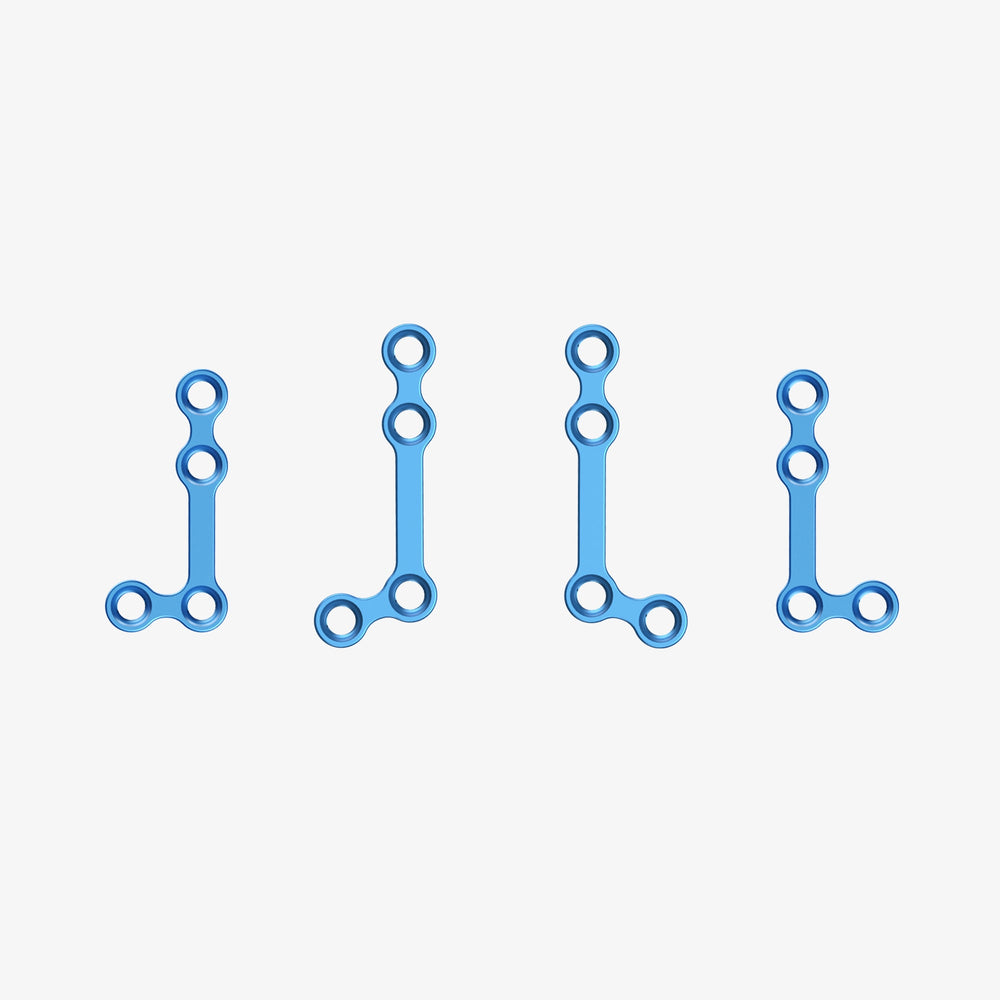 Mini Locking L Plate (Thickness: 0.8 mm)